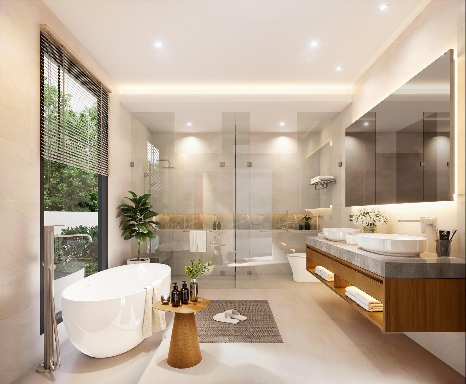 Interior view of Verdana Villas – Modern 4-Bedroom Private Pool Villas in Pru Jampa, Phuket
