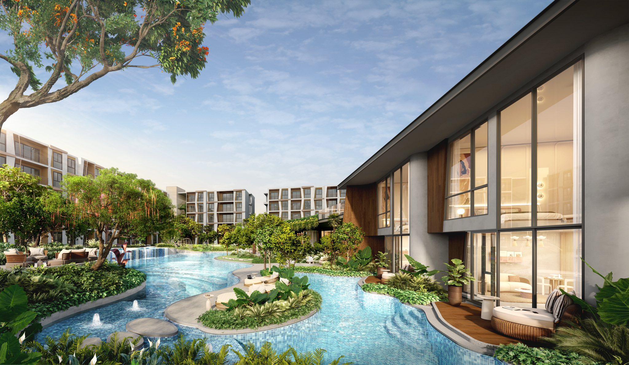 Interior view of Rhea by Sansiri 2-Bedroom Condo for Sale in Surin