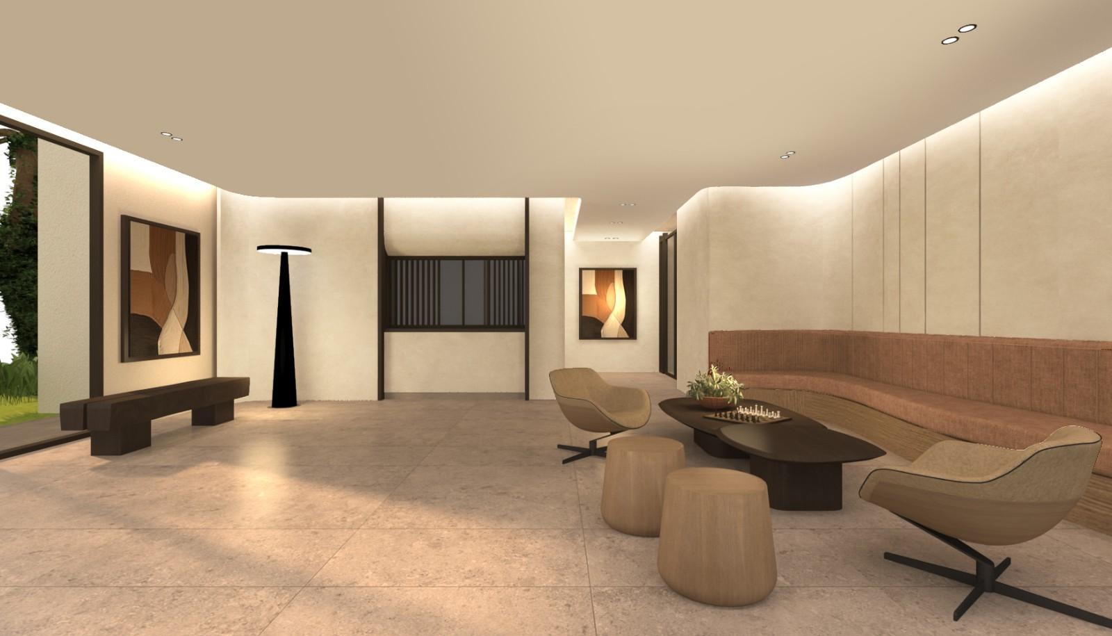 Interior view of Zero Naiyang – Eco-Friendly 2-Bedroom Condos Near Beach