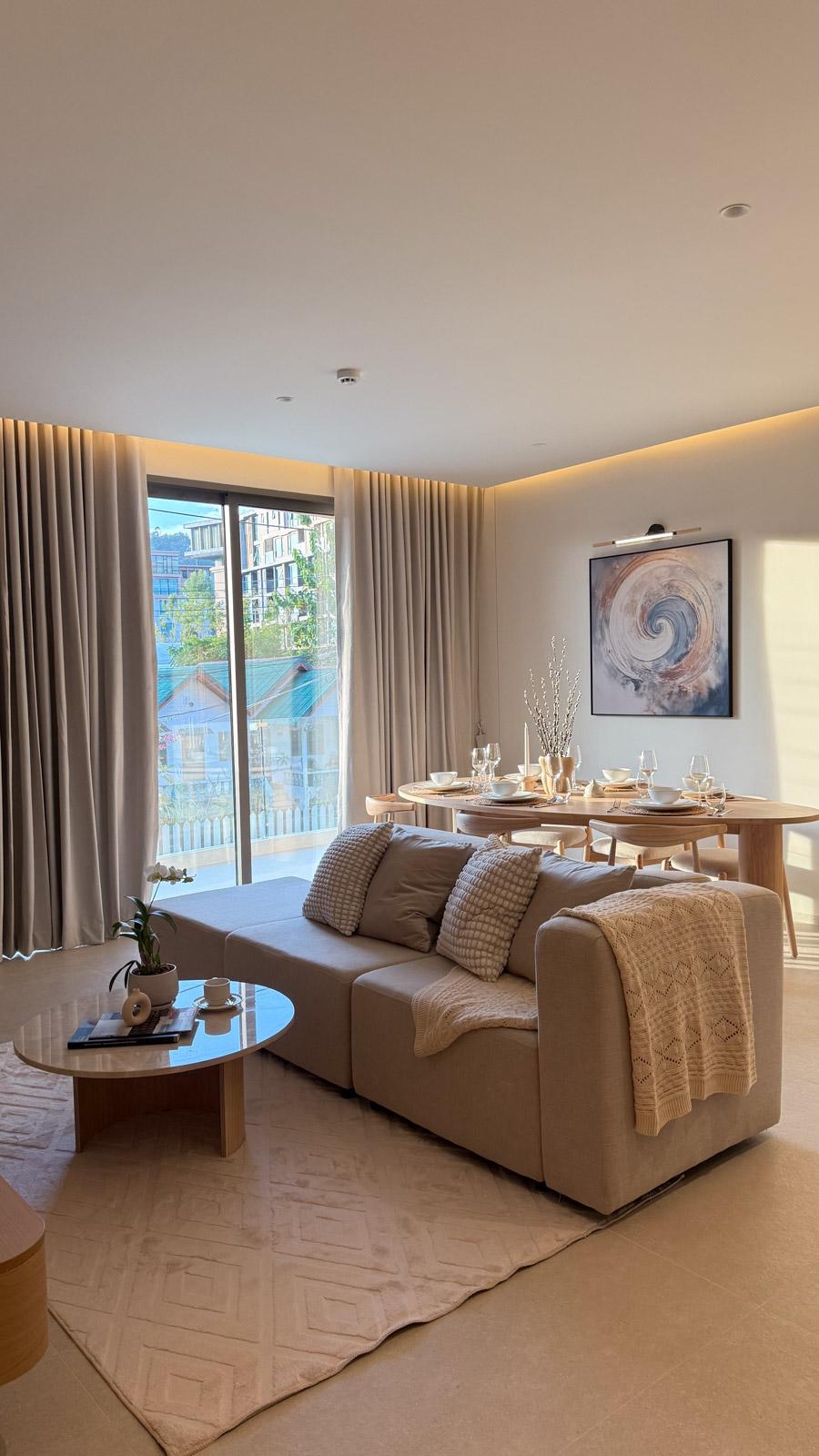 Interior view of Surin Top Condominium – 2-Bedroom Condos for Sale Near Surin Beach, Phuket