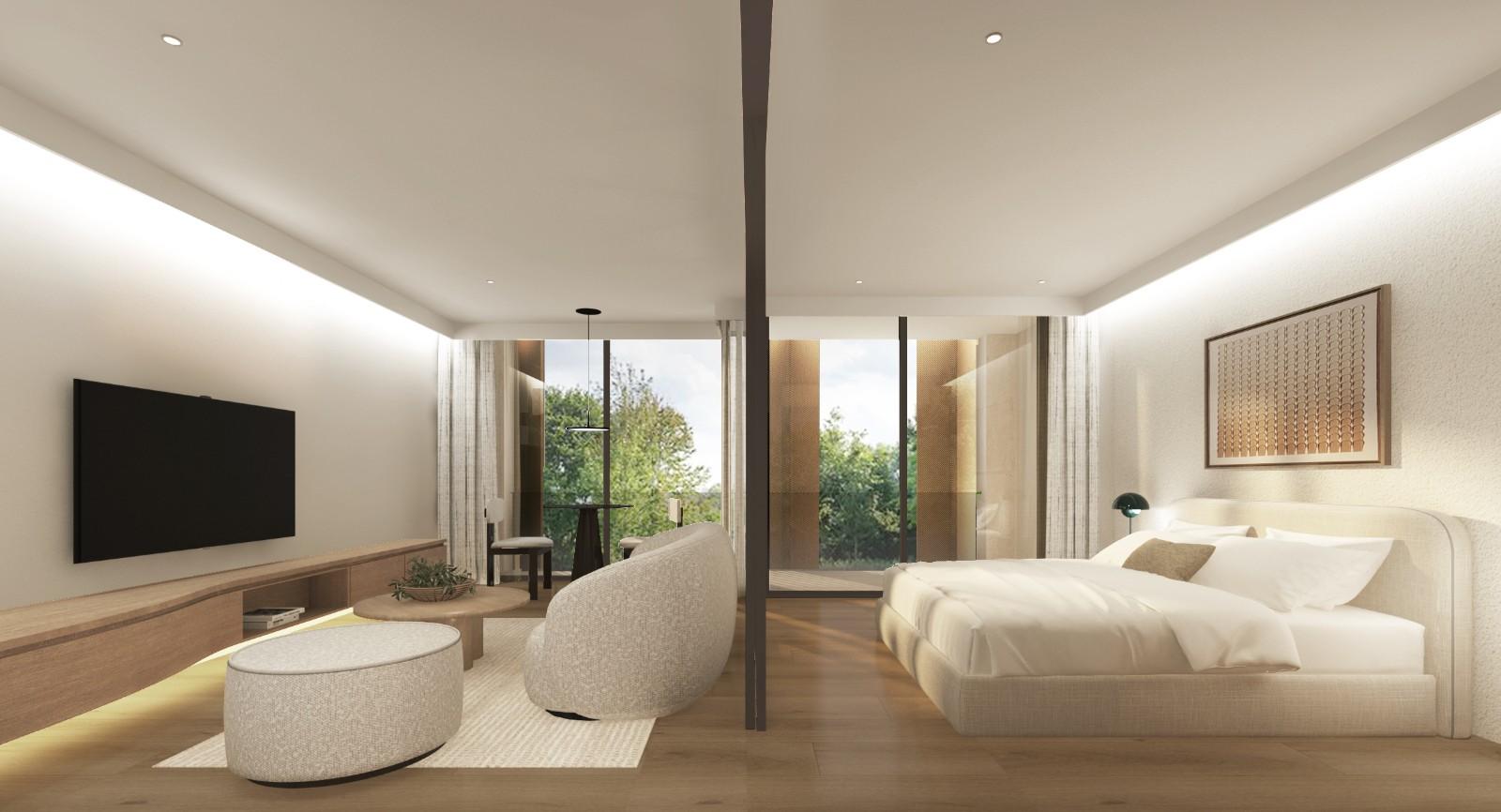 Exterior view of The Zero Naiyang Silhoutte Studio Condos Near Beach - Eco-Friendly