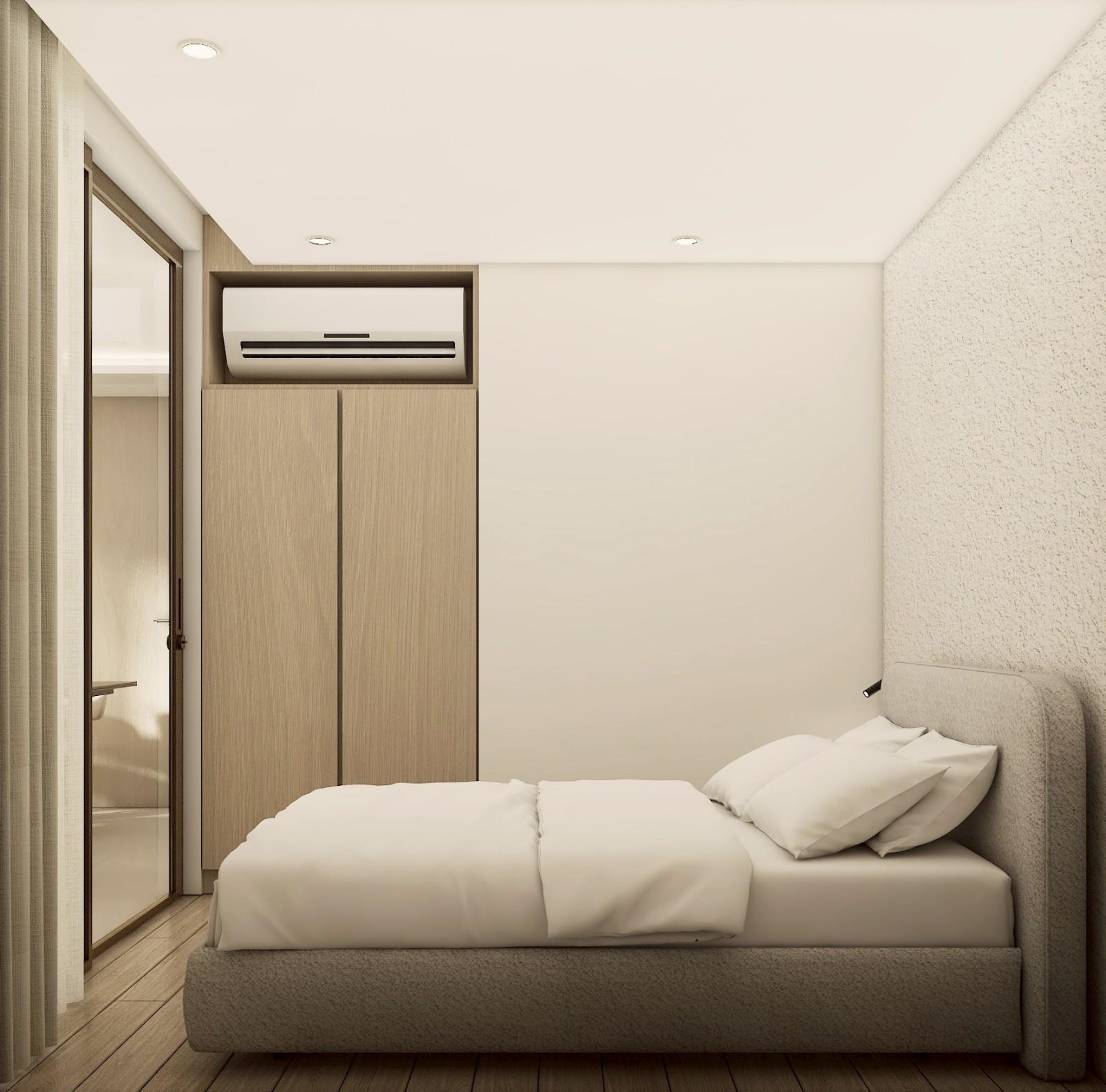 Exterior view of The Zero Naiyang Silhoutte Studio Condos Near Beach - Eco-Friendly
