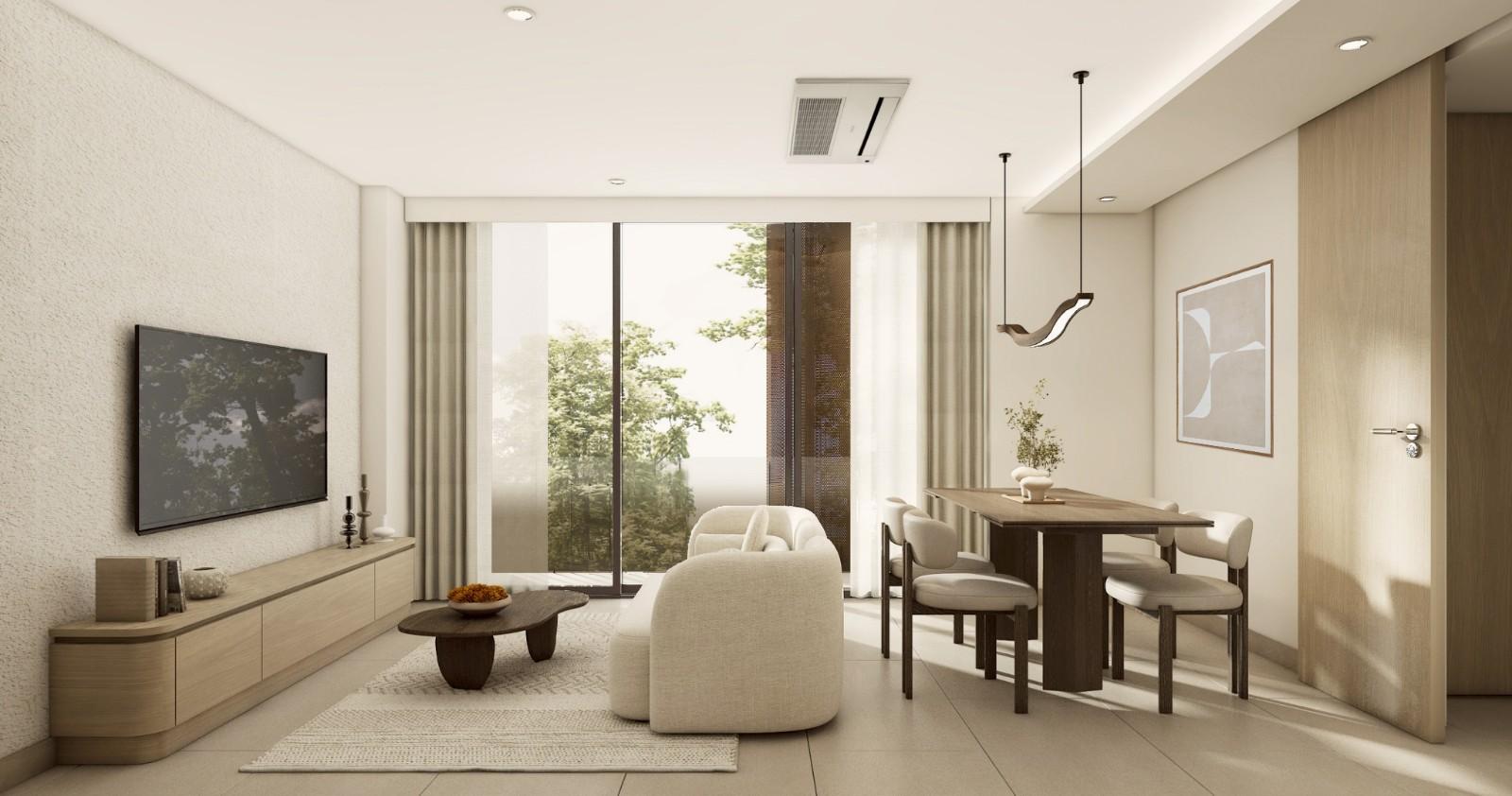 Interior view of Zero Naiyang – Eco-Friendly Large 1-Bedroom+ Condos Near Beach