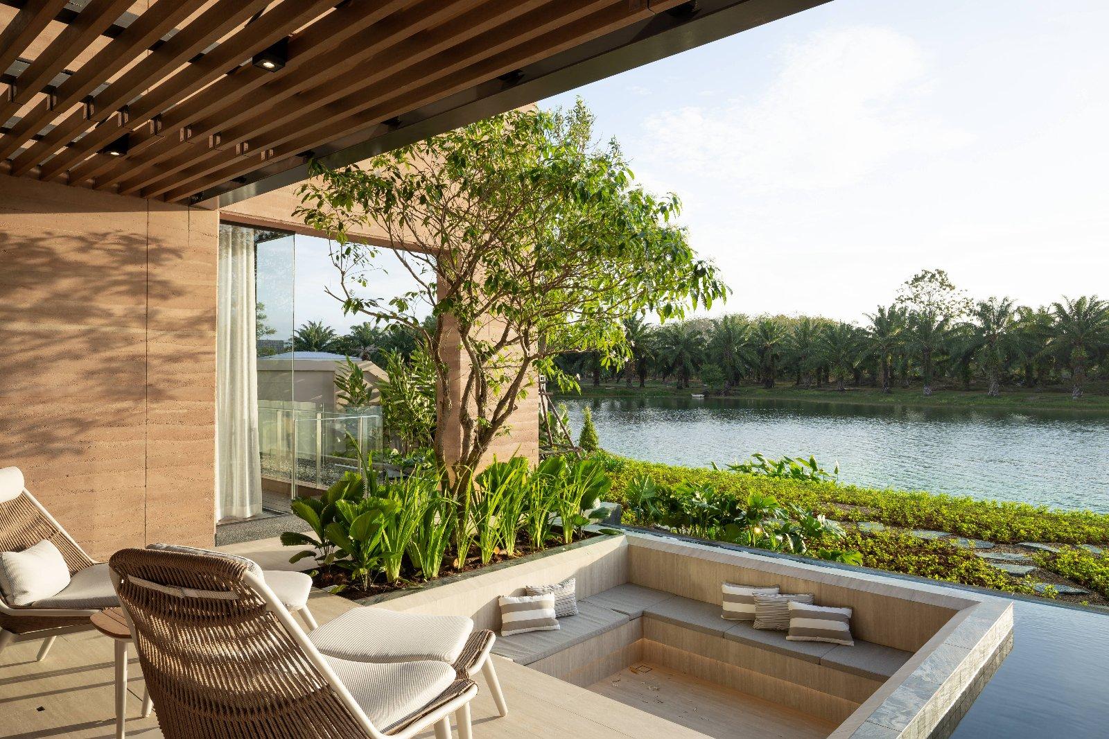 Interior view of Lakefront 4-Bedroom Pool Villa for Sale in Serrana Villas, Ban Manik, Phuket