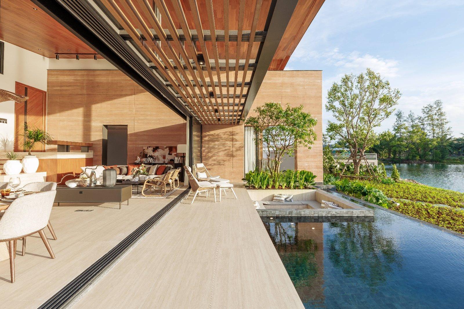 Interior view of Lakefront 4-Bedroom Pool Villa for Sale in Serrana Villas, Ban Manik, Phuket