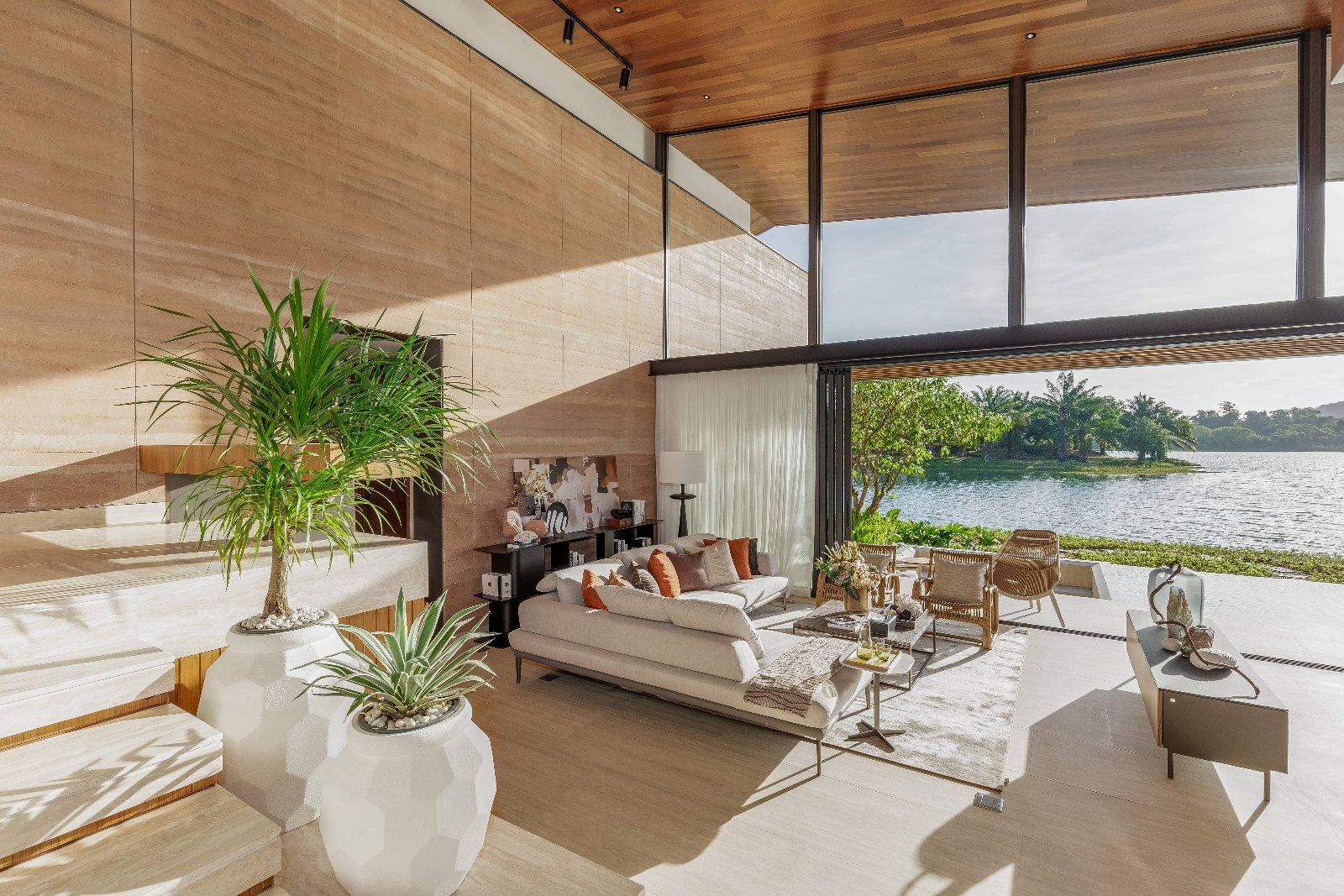 Interior view of Lakefront 4-Bedroom Pool Villa for Sale in Serrana Villas, Ban Manik, Phuket