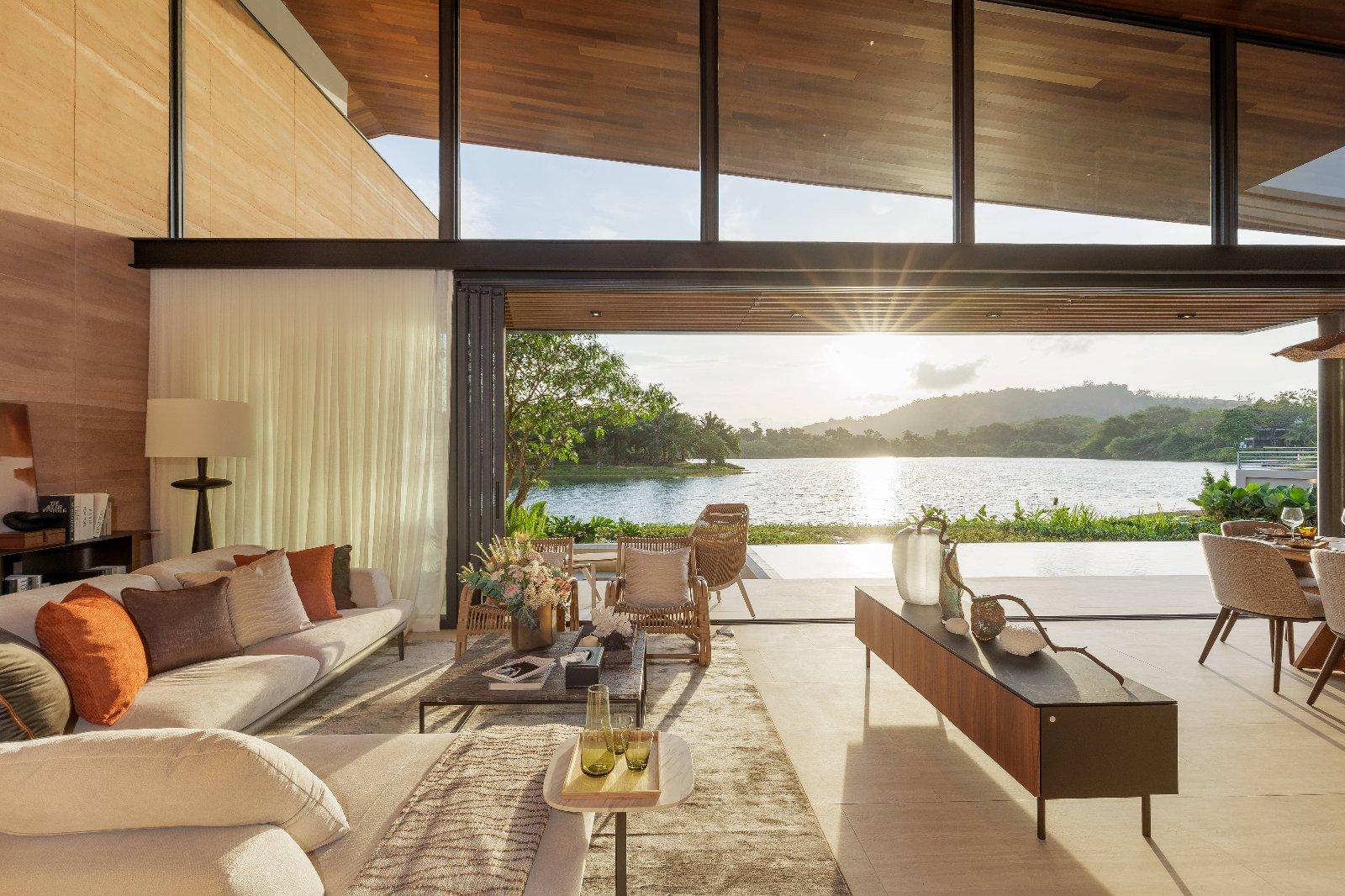 Interior view of Lakefront 4-Bedroom Pool Villa for Sale in Serrana Villas, Ban Manik, Phuket