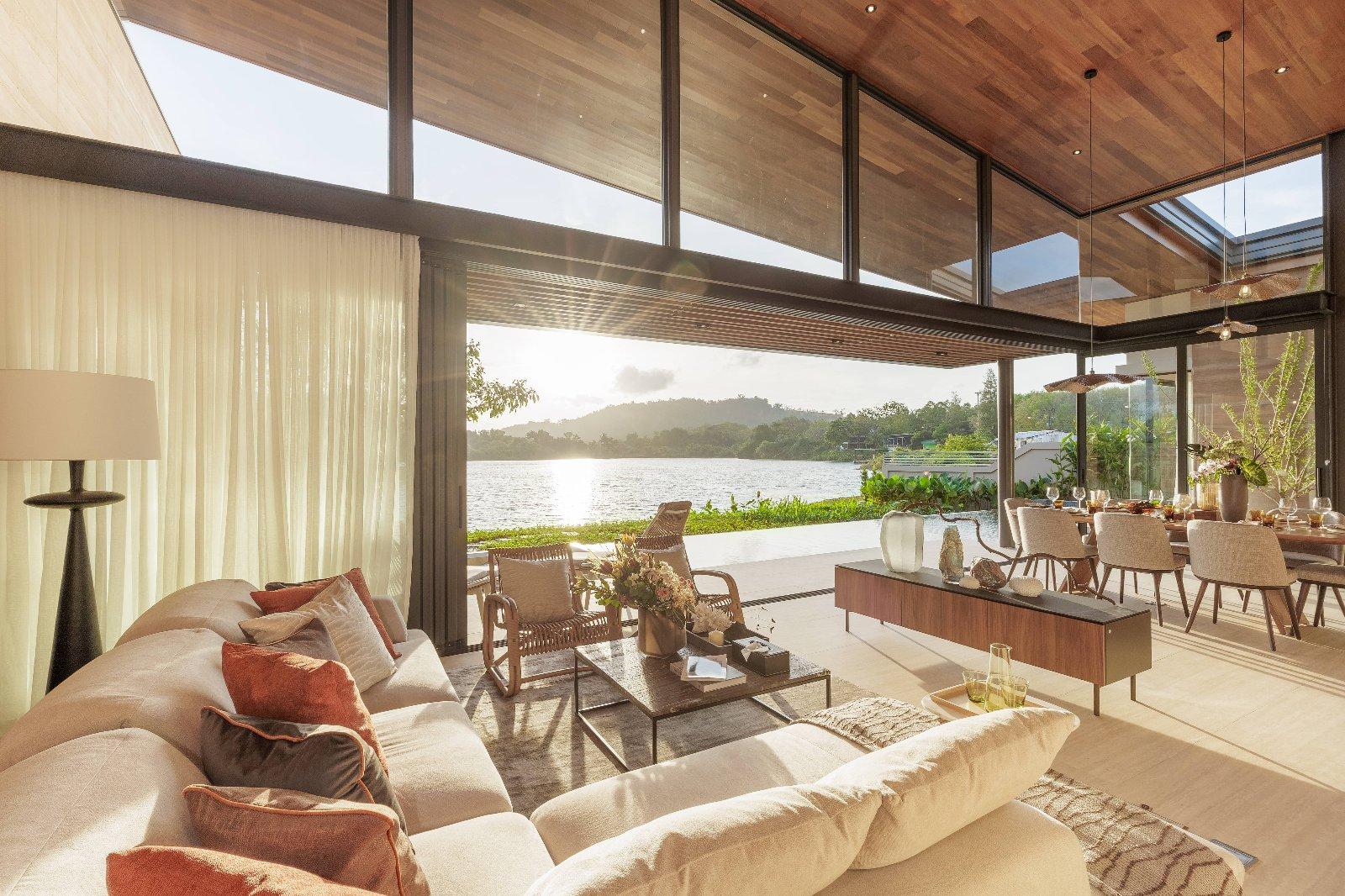 Interior view of Lakefront 4-Bedroom Pool Villa for Sale in Serrana Villas, Ban Manik, Phuket