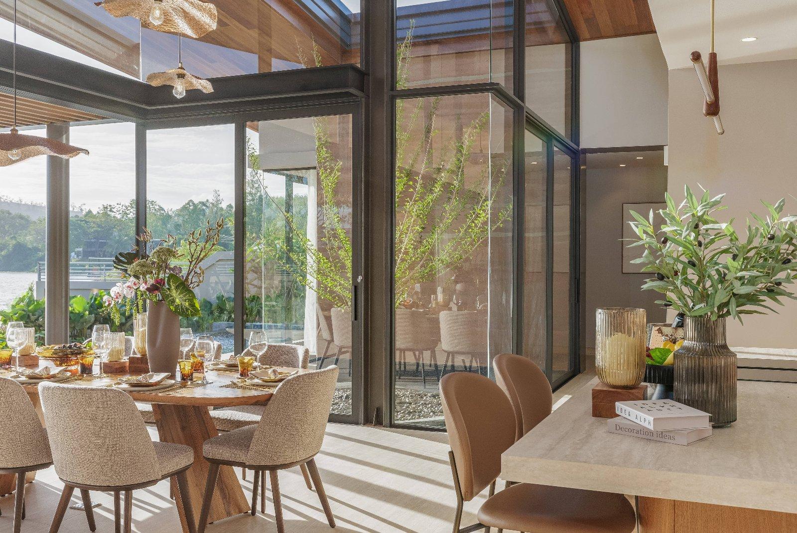 Interior view of Lakefront 4-Bedroom Pool Villa for Sale in Serrana Villas, Ban Manik, Phuket