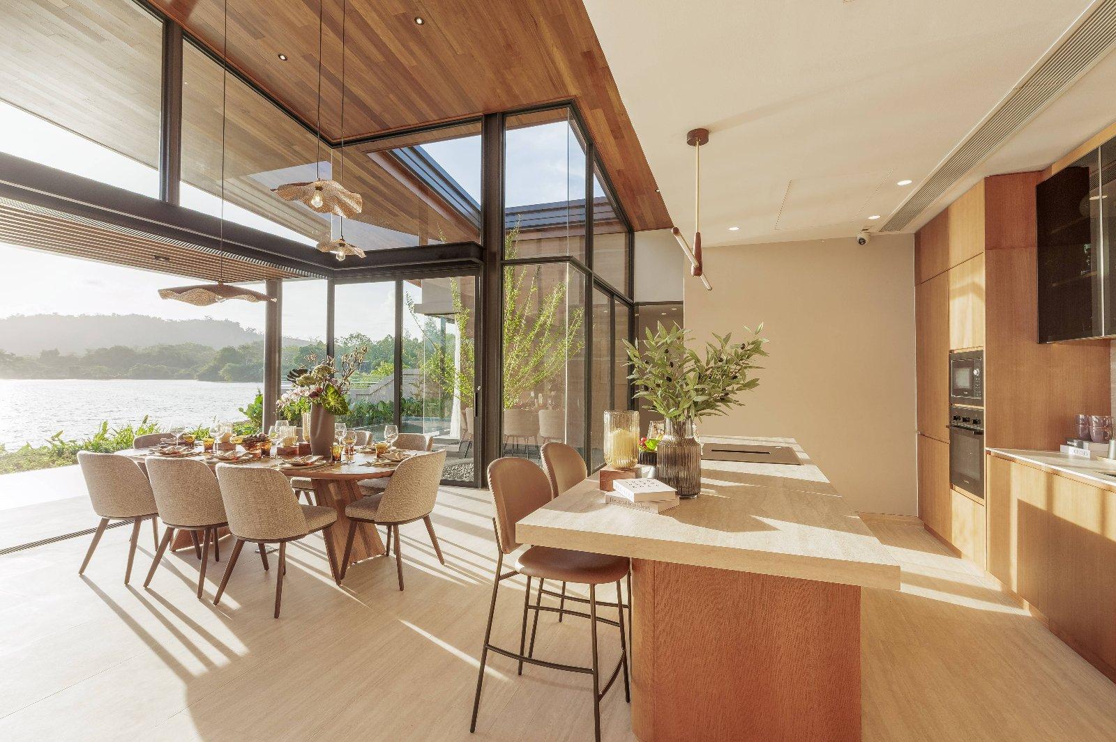 Interior view of Lakefront 4-Bedroom Pool Villa for Sale in Serrana Villas, Ban Manik, Phuket