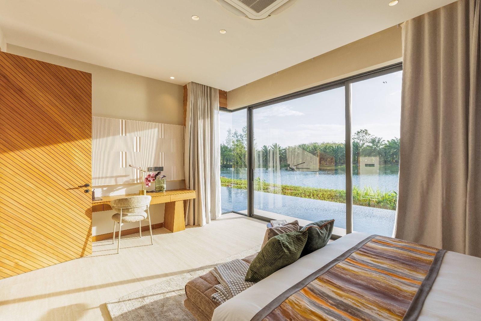 Interior view of Lakefront 4-Bedroom Pool Villa for Sale in Serrana Villas, Ban Manik, Phuket