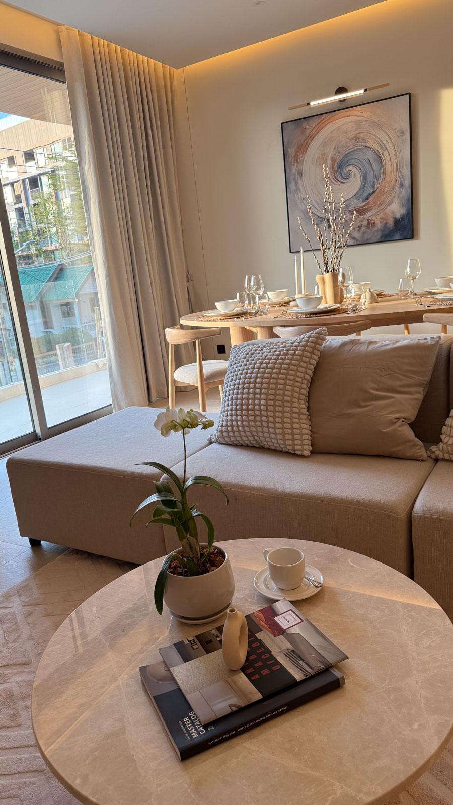 Interior view of 2-Bedroom Sea View Condo - Surin Top Condominium - Surin Beach, Phuket