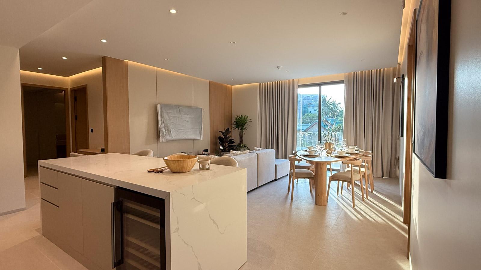 Interior view of 3-Bedroom Sea View Condo - Surin Top Condominium - Surin Beach, Phuket