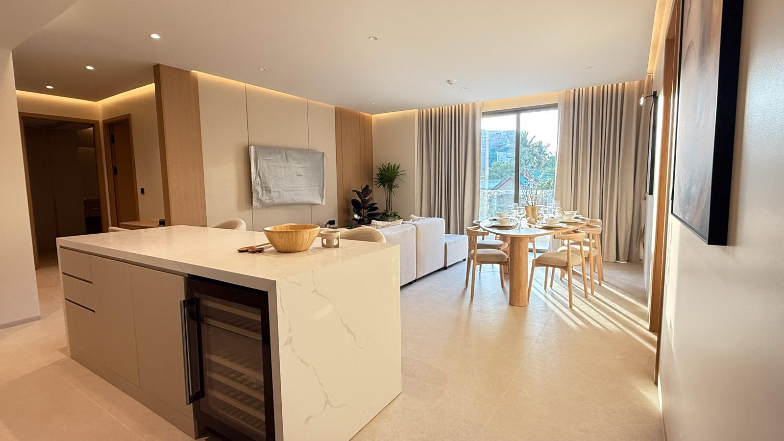 Interior view of 3-Bedroom Sea View Condo - Surin Top Condominium - Surin Beach, Phuket