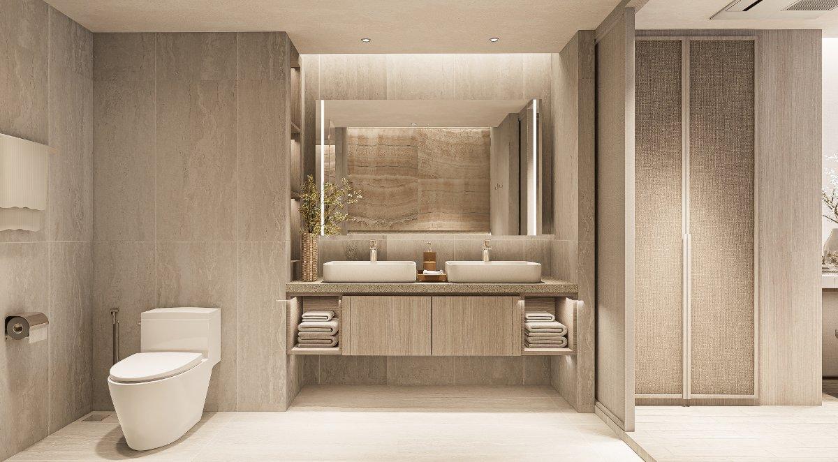 Interior view of Two Bedroom Condo for Sale at Bellaguna Lake Residences Lotus