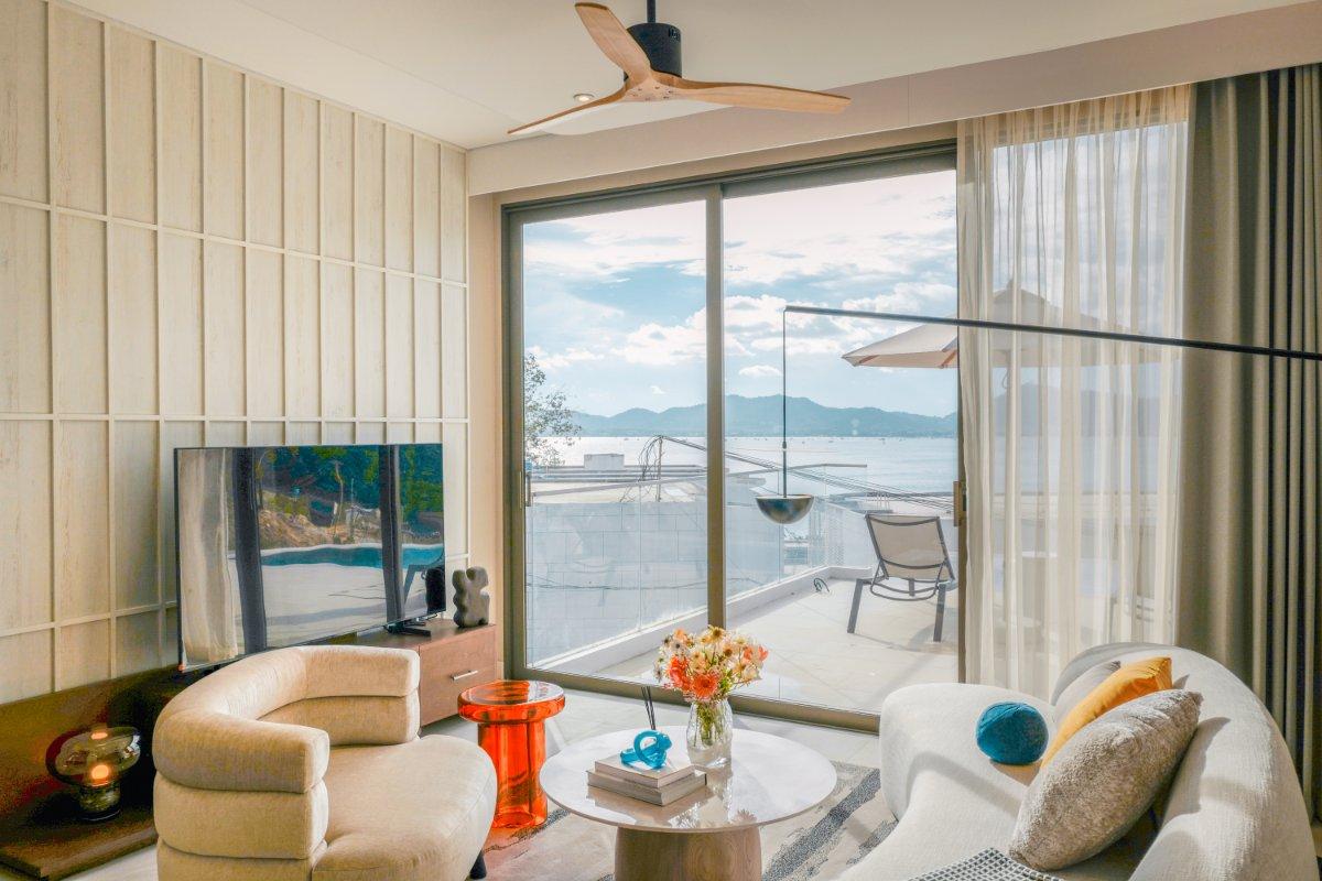 Interior view of Beachfront 3-Bedroom Apartment for Sale in Veranda Villas & Suites, Ao Yon Beach, Phuket