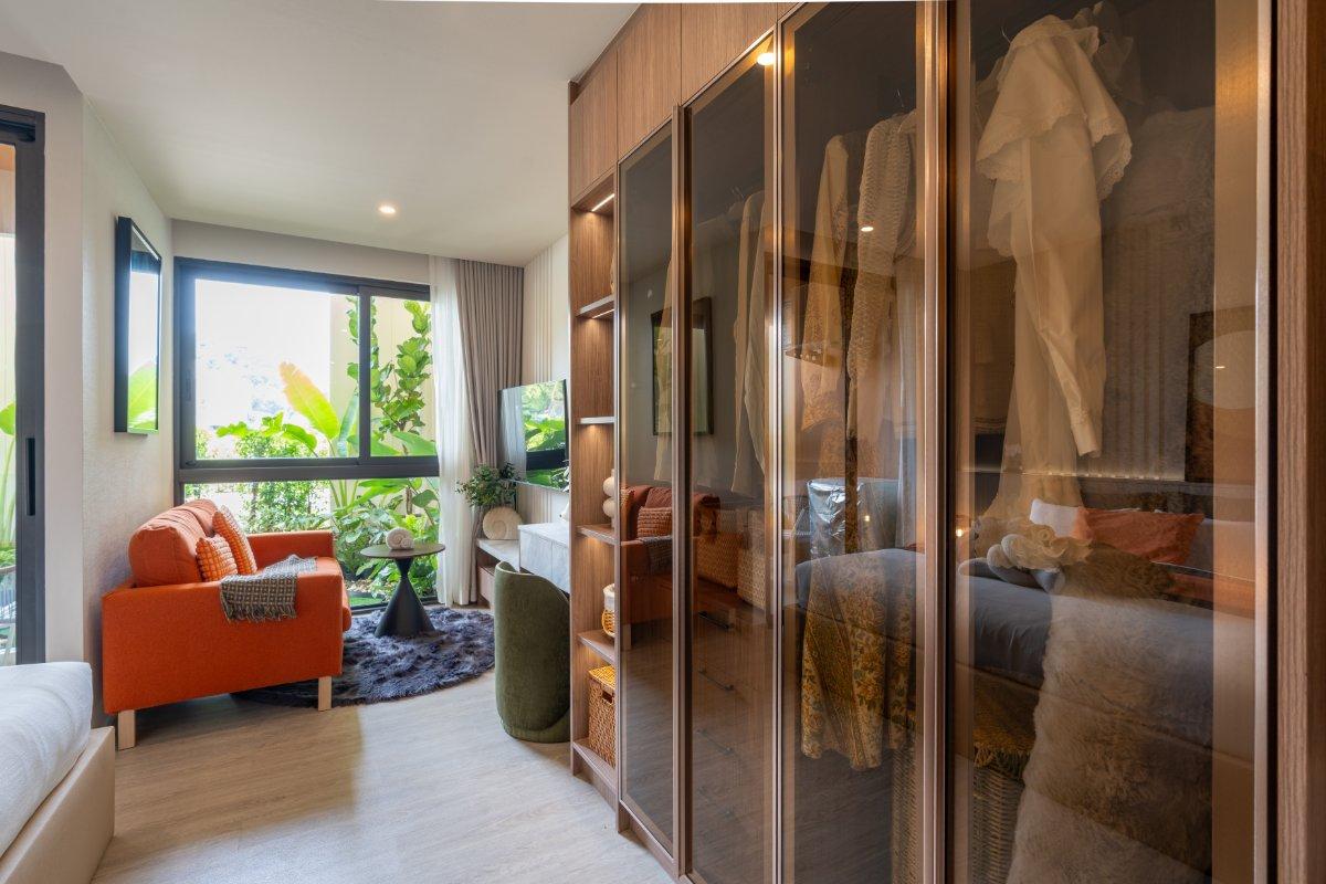 Interior view of Large 2 Bedroom Apartment at Saint Tropez Condo for Sale