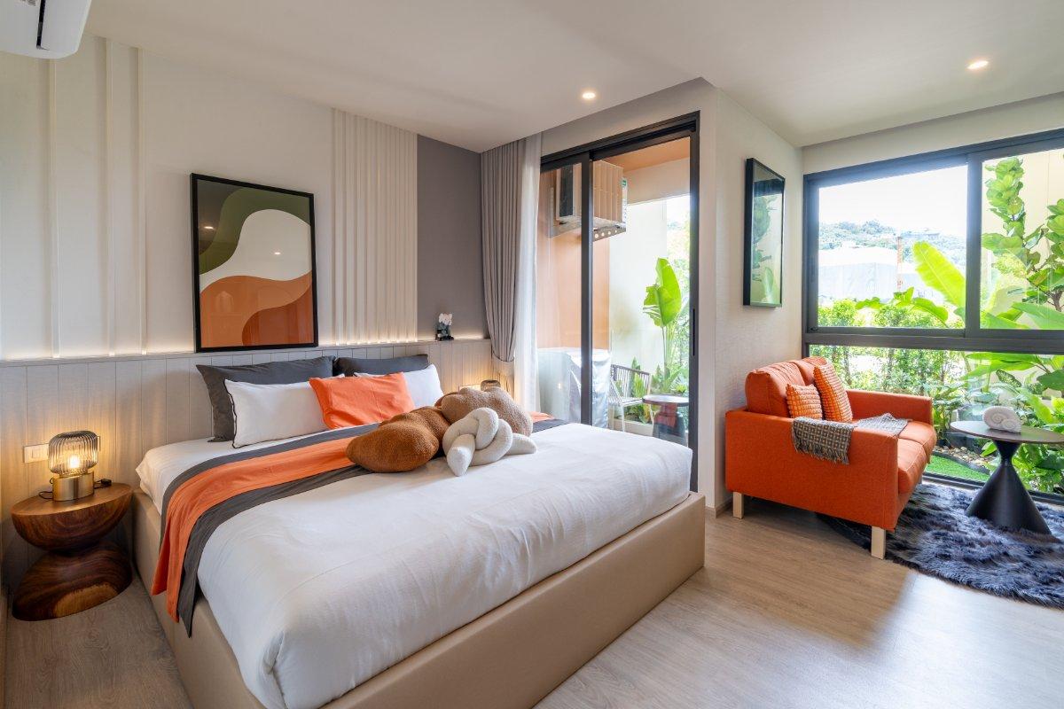 Interior view of Large 2 Bedroom Apartment at Saint Tropez Condo for Sale