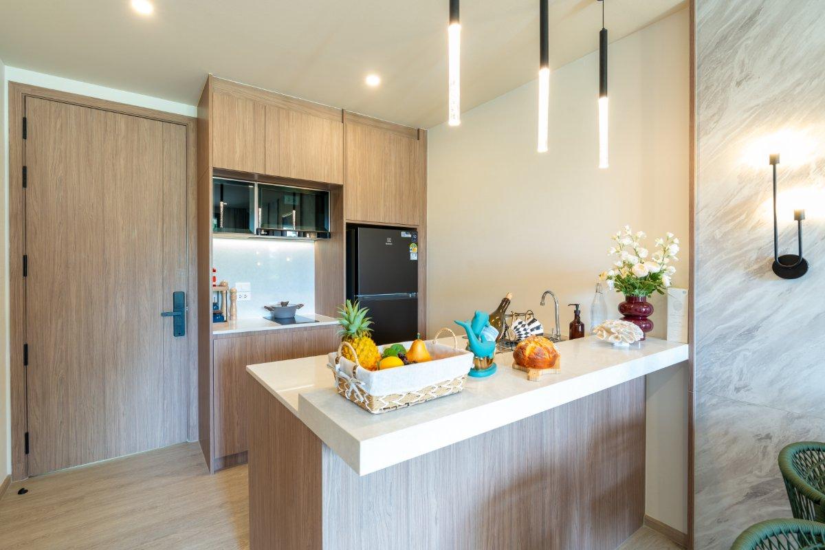 Interior view of Large 2 Bedroom Apartment at Saint Tropez Condo for Sale