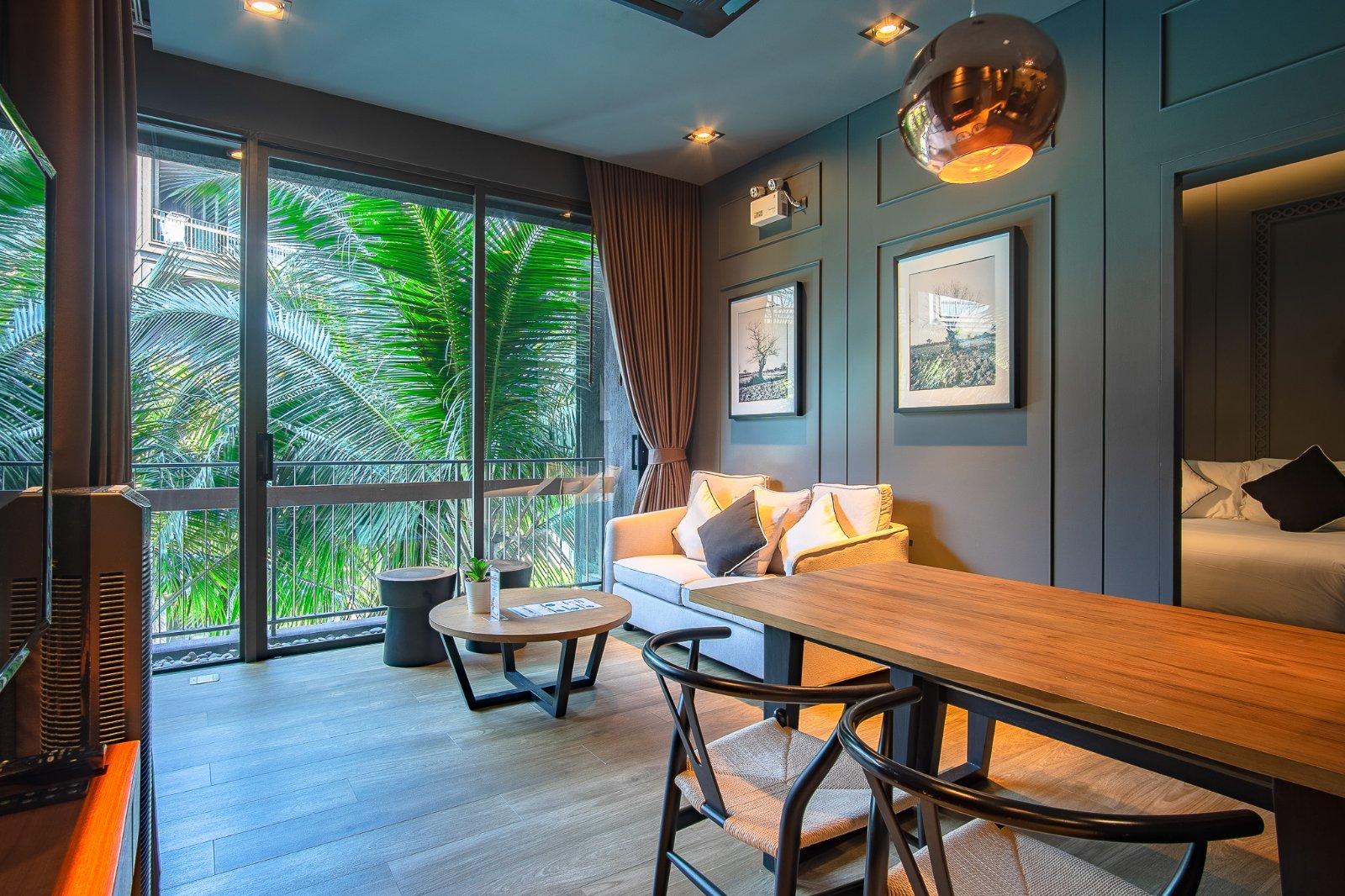 Interior view of Two Bedroom Pool View Condo for Sale at Saturdays Condo, Rawai - A2165