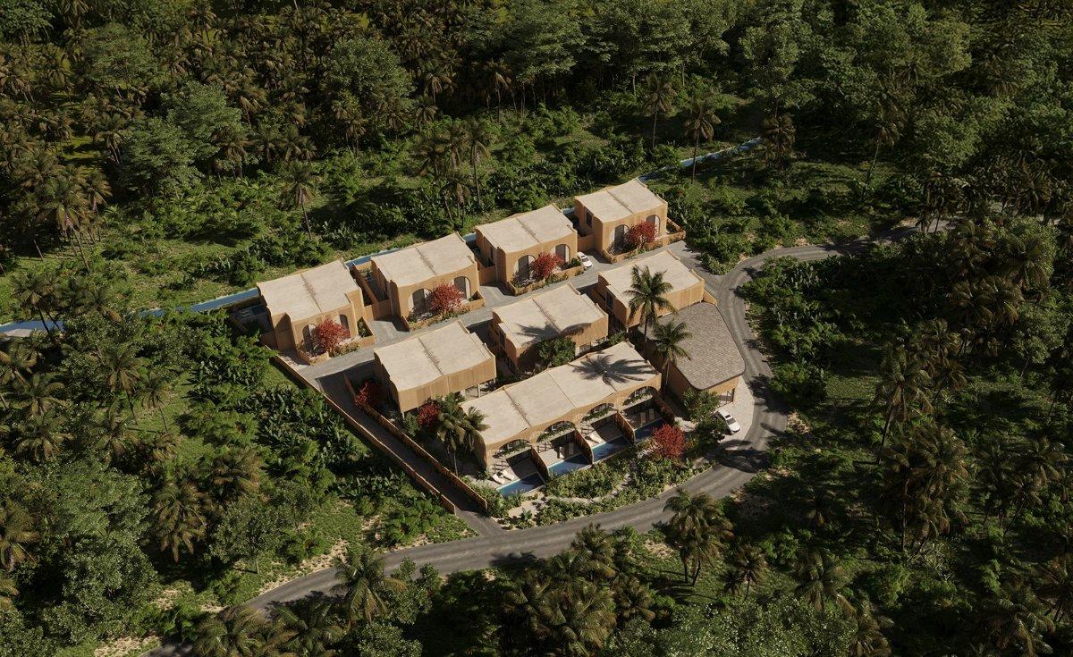 Interior view of 2-Bedroom Townhouses Villas for Sale in Rise Bangtao
