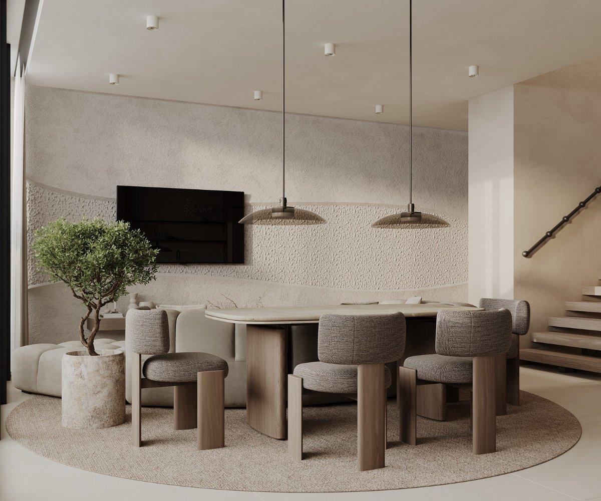 Interior view of 2-Bedroom Townhouses Villas for Sale in Rise Bangtao