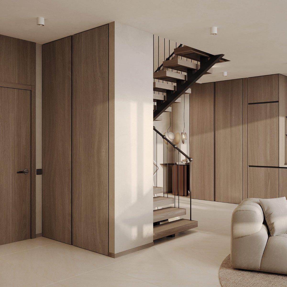Interior view of 2-Bedroom Townhouses Villas for Sale in Rise Bangtao