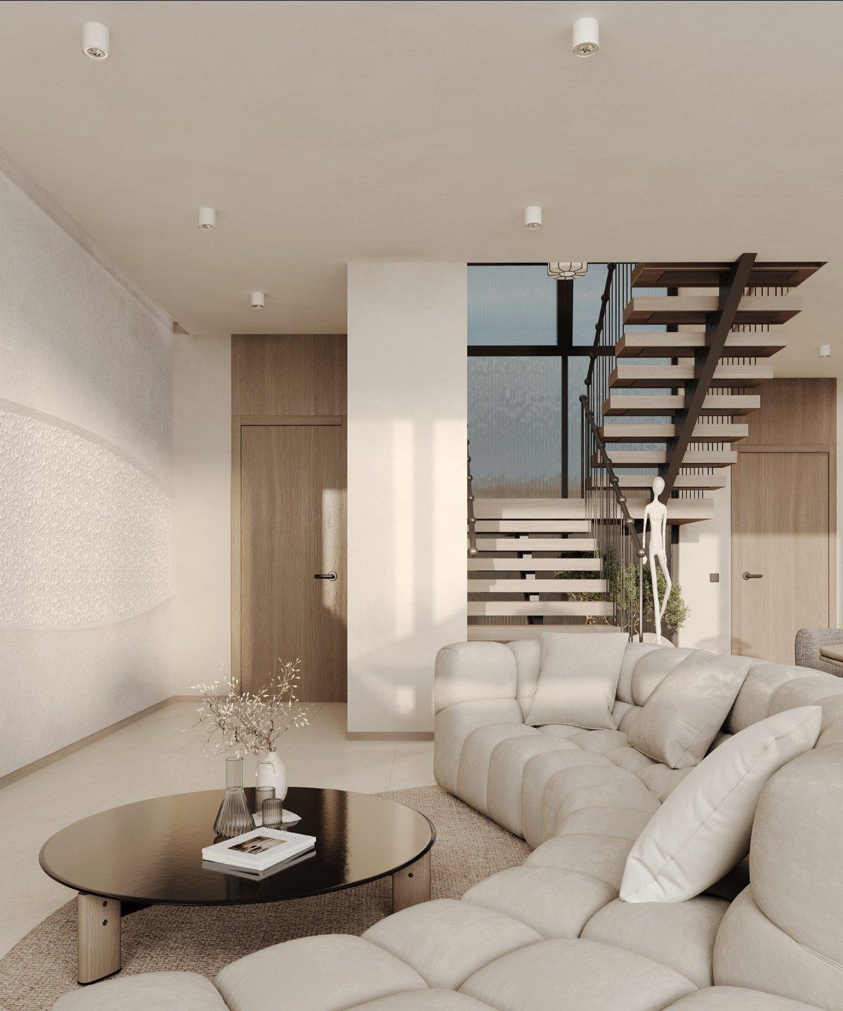 Interior view of 2-Bedroom Townhouses Villas for Sale in Rise Bangtao