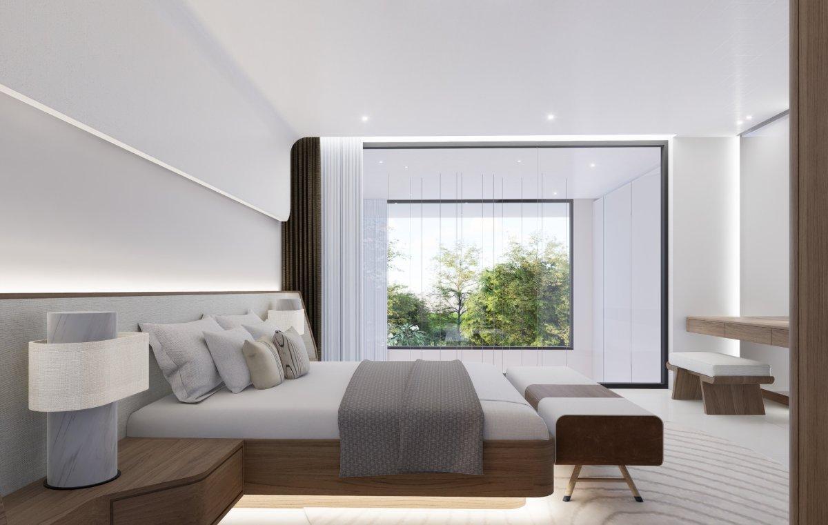 Interior view of 2 Bedroom Duplex Apartment for Sale at Sole Mio Residences, Bangtao