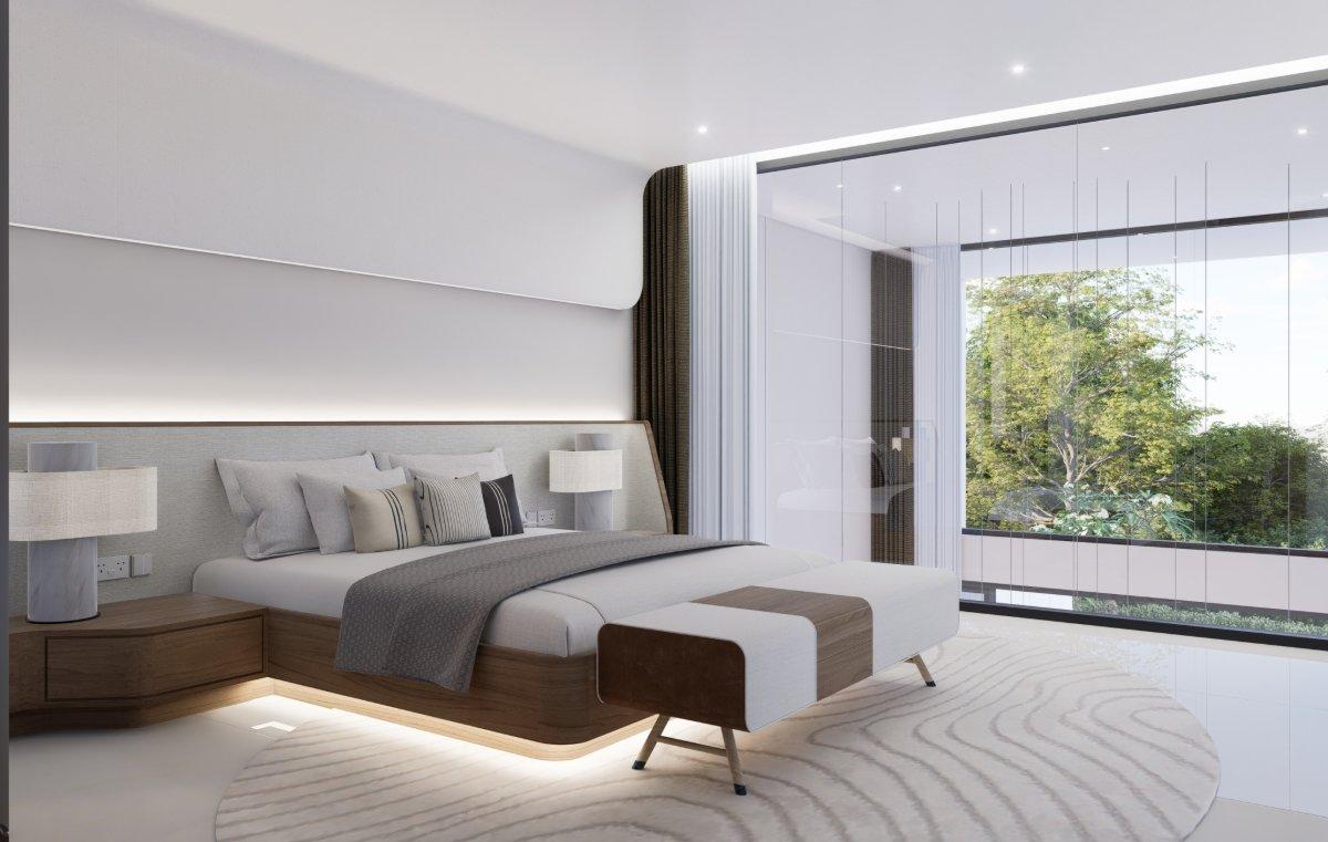 Interior view of 2 Bedroom Duplex Apartment for Sale at Sole Mio Residences, Bangtao