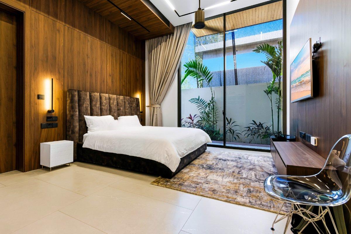 Interior view of Sunti Villas Phuket – Exclusive 5-Bedroom Luxury Pool Villas with Rental Potential