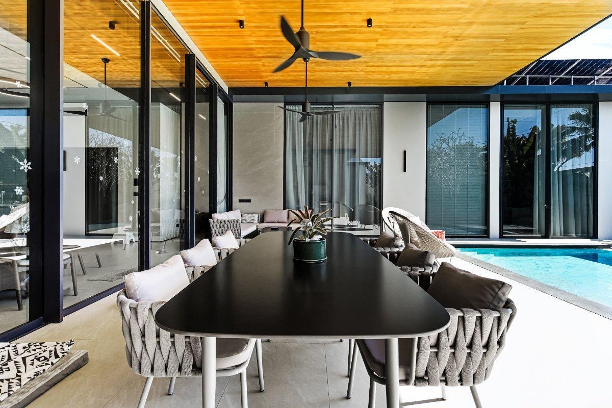 Interior view of Sunti Villas Phuket – Exclusive 5-Bedroom Luxury Pool Villas with Rental Potential