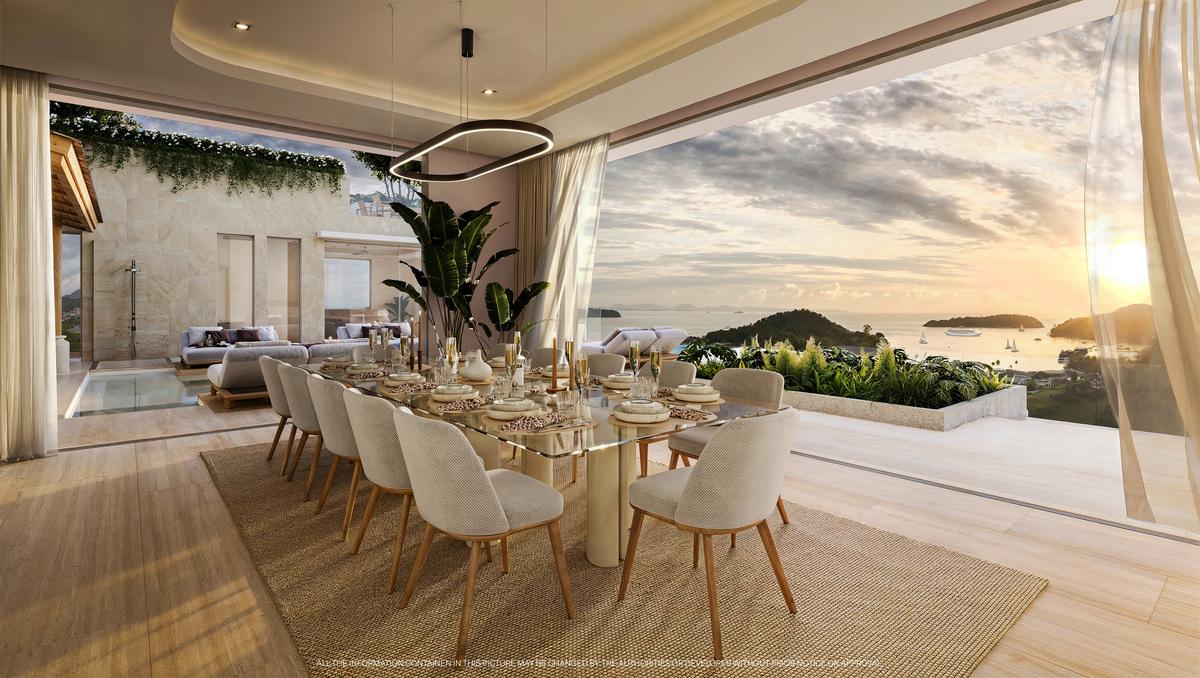 Exterior view of Ultra Luxurious Ocean View Pool Villas for Sale at Garden Atlas Bayview