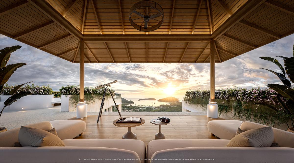 Exterior view of Ultra Luxurious Ocean View Pool Villas for Sale at Garden Atlas Bayview