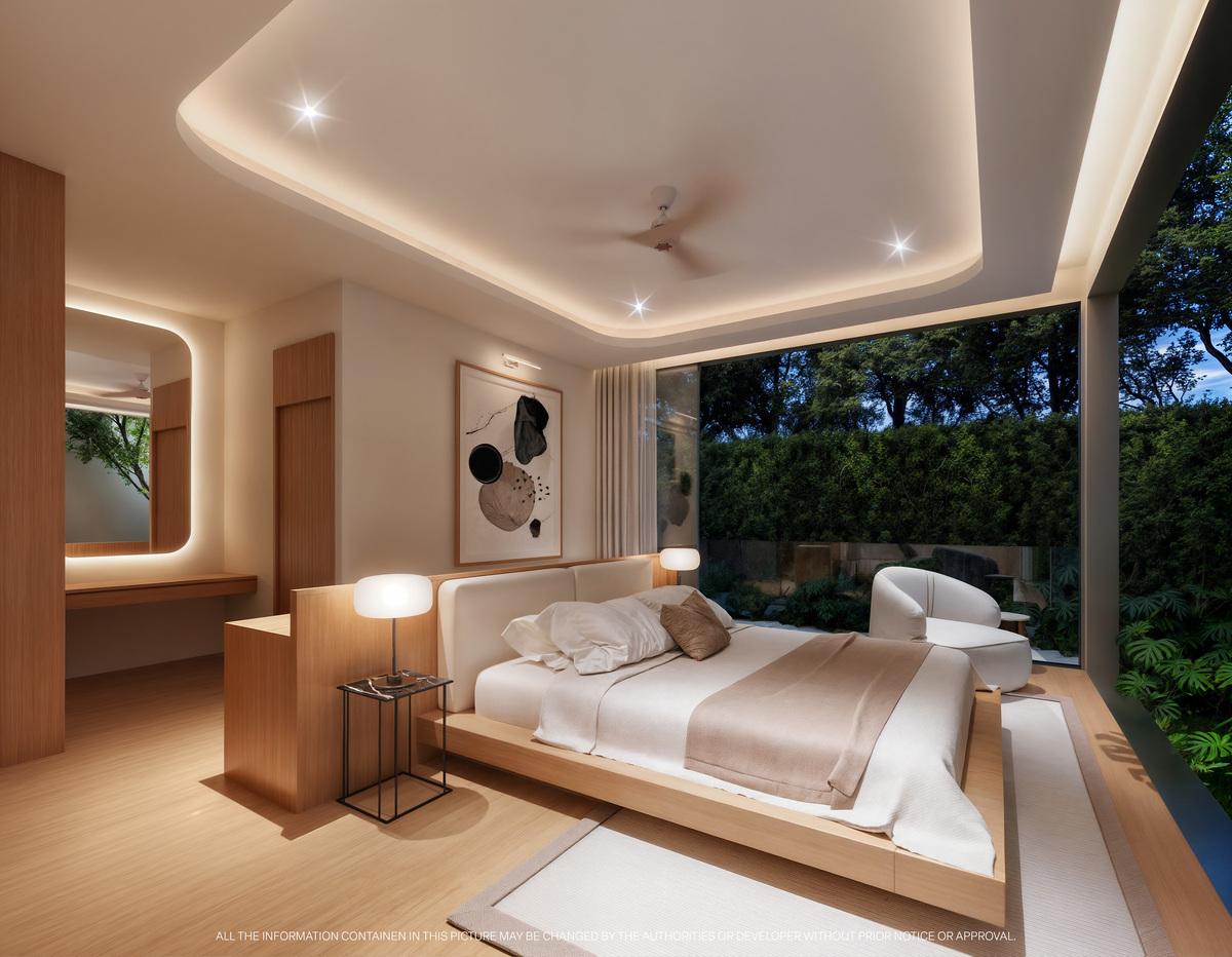Exterior view of Ultra Luxurious Ocean View Pool Villas for Sale at Garden Atlas Bayview