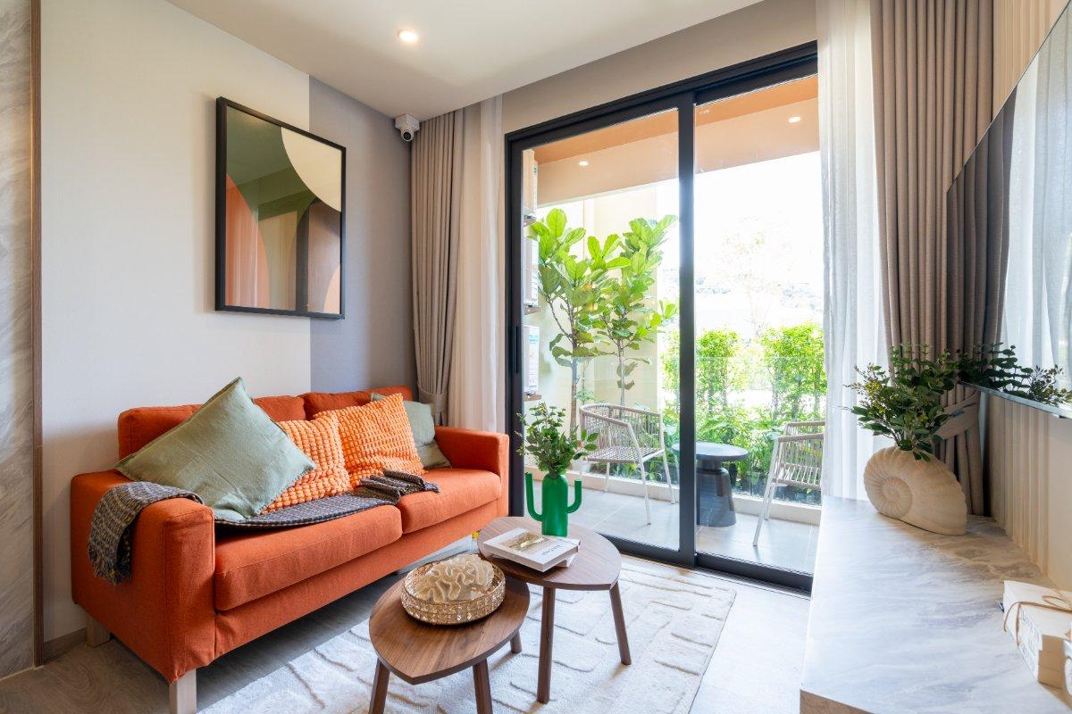 Interior view of 1 Bedroom Apartment at Saint Tropez Condo for Sale - Walking Distance to the Beach