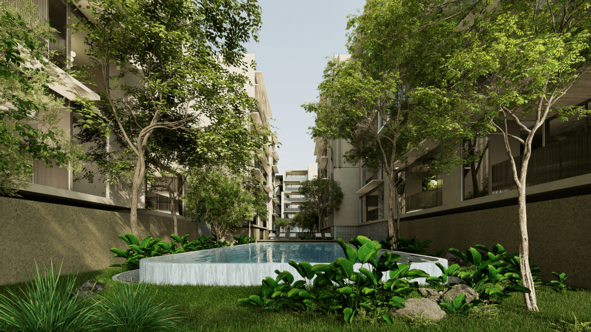 Interior view of 2 Bedroom Large Condo for Sale at The Liberty Condominium by Wallaya
