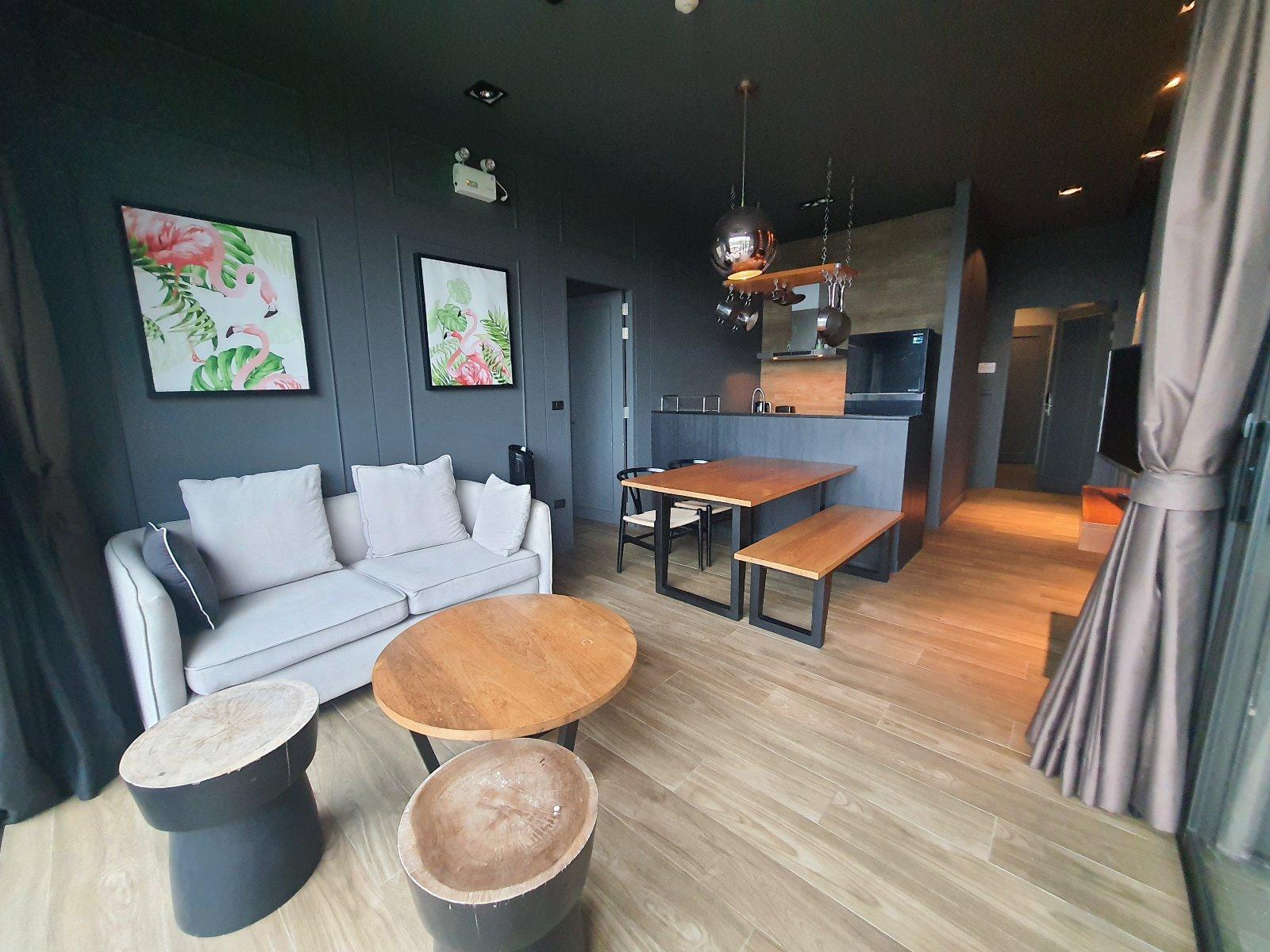 Interior view of 2 Bedroom Condo with Partial Sea View for Sale at Saturdays Condo, Rawai - B4267