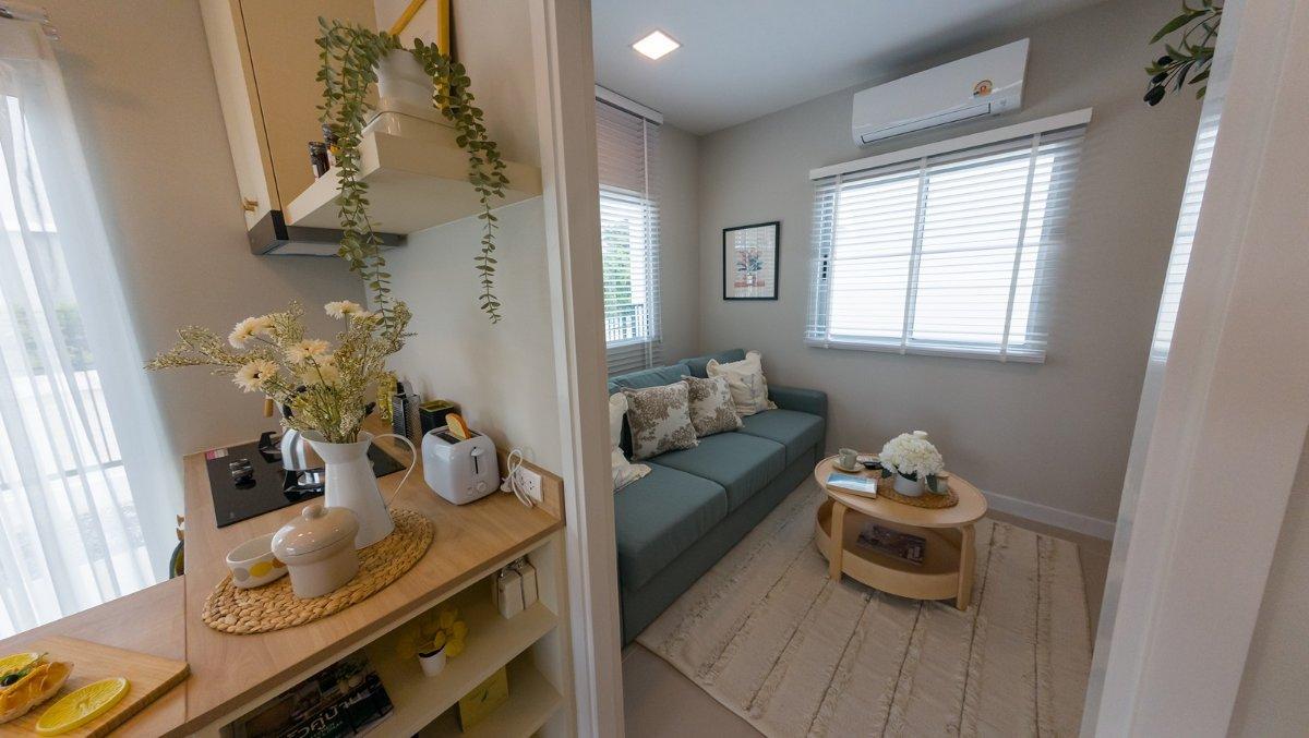 Interior view of Ready.to-move-in 3-Bedroom House for Sale - Pruksa Vile Thalang