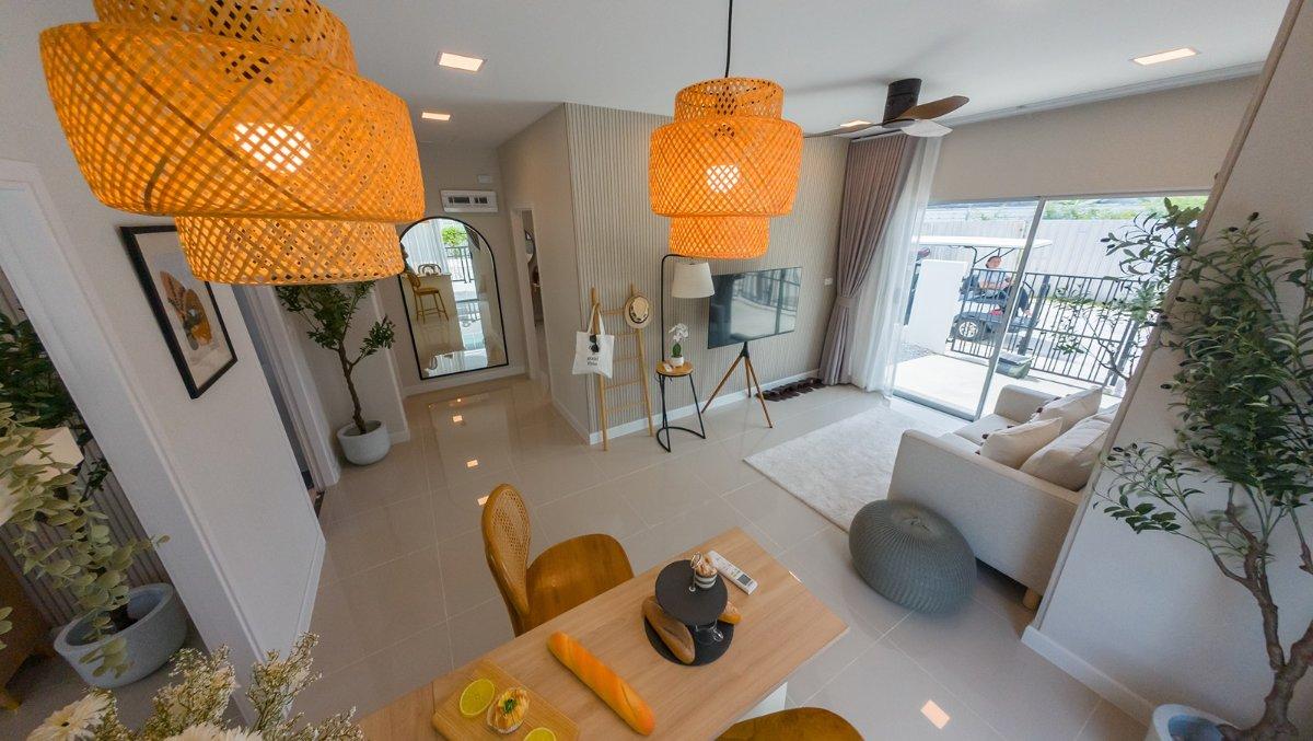 Interior view of Ready.to-move-in 3-Bedroom House for Sale - Pruksa Vile Thalang