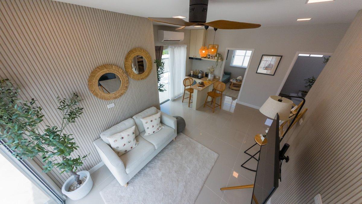 Interior view of Ready.to-move-in 3-Bedroom House for Sale - Pruksa Vile Thalang