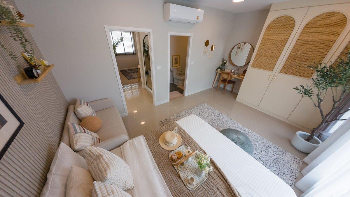 Interior view of Ready.to-move-in 3-Bedroom House for Sale - Pruksa Vile Thalang
