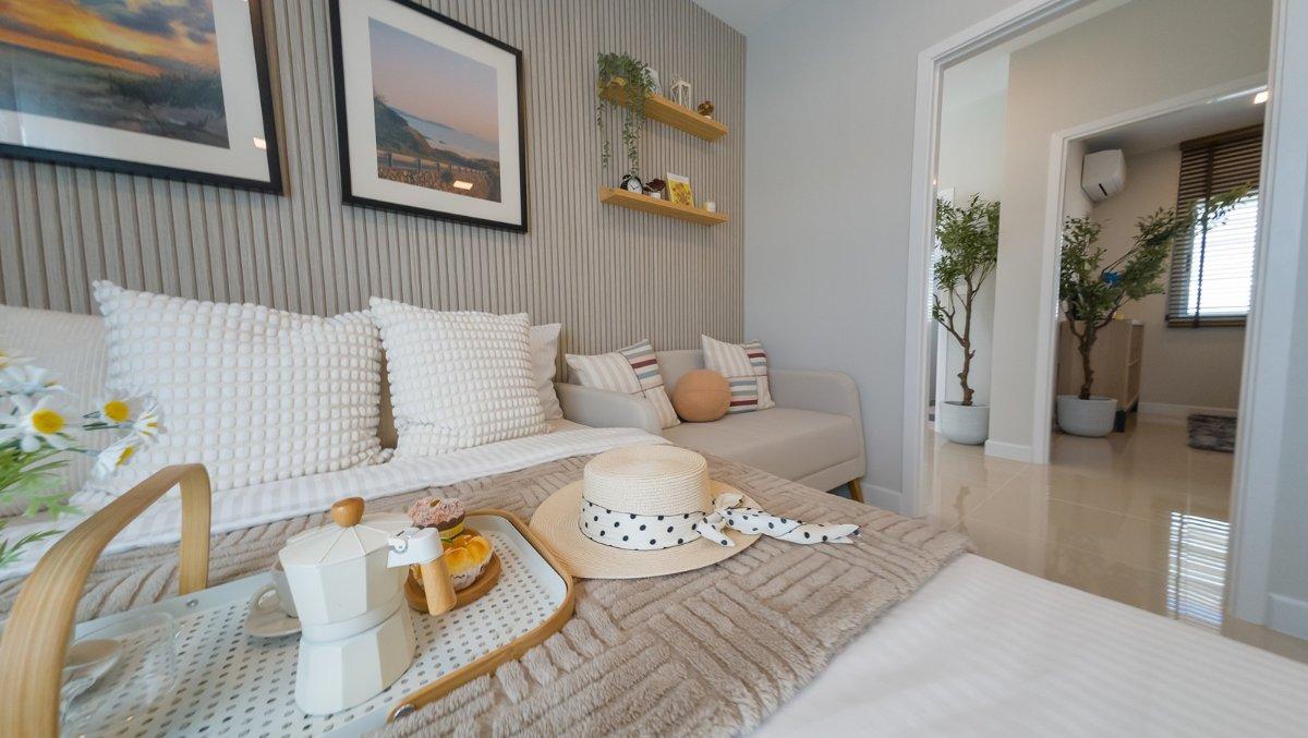 Interior view of Ready.to-move-in 3-Bedroom House for Sale - Pruksa Vile Thalang