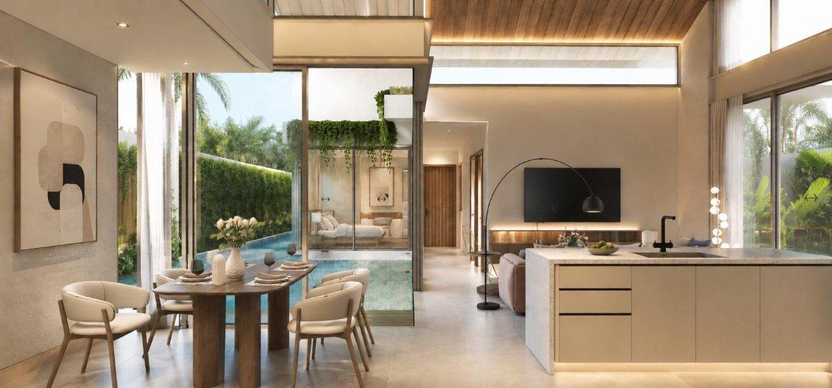 Interior view of 3-Bedroom Villa for Sale in Thalang - Grandma Villas GM4