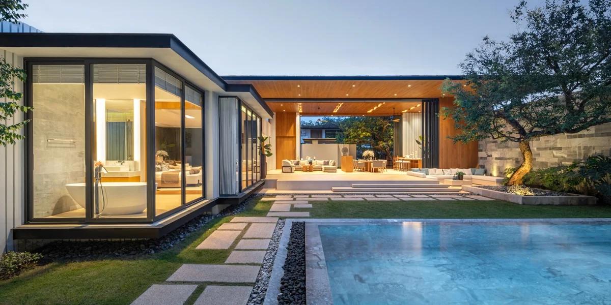 Interior view of 3 Bedroom Modern Luxurious Villas for Sale at Botanica Foresta – Type 3A.1