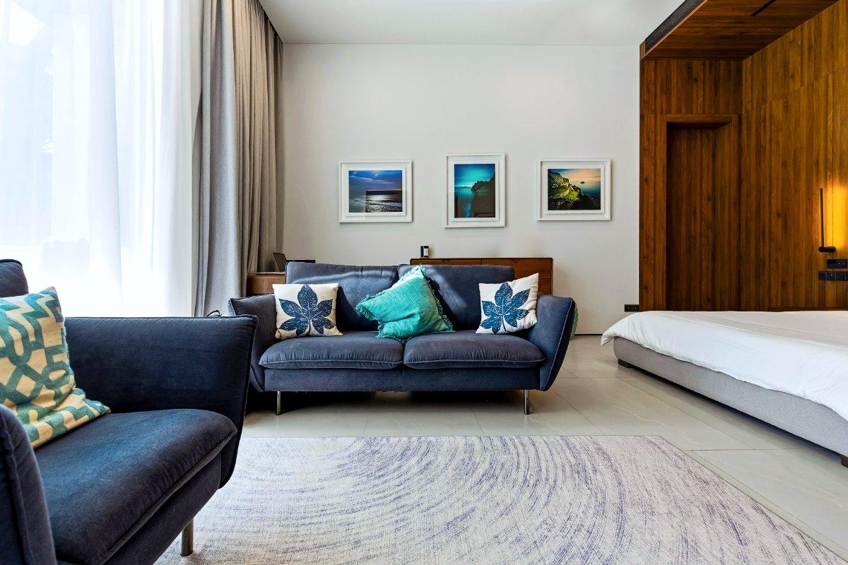 Interior view of Sunti Villas Phuket – Modern 4-Bedroom Villa in Cherngtalay