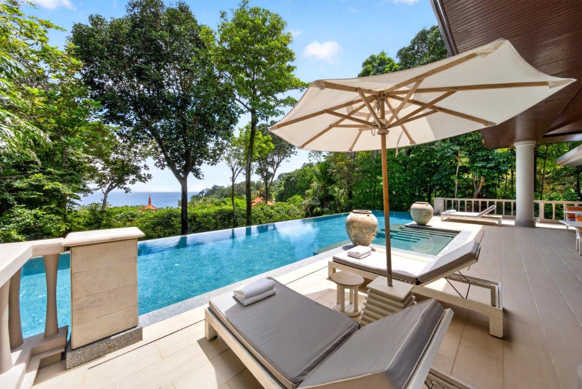 Interior view of 2 Bedroom Ocean View Luxury Villa for Sale at Trisara Resort - Villa 36