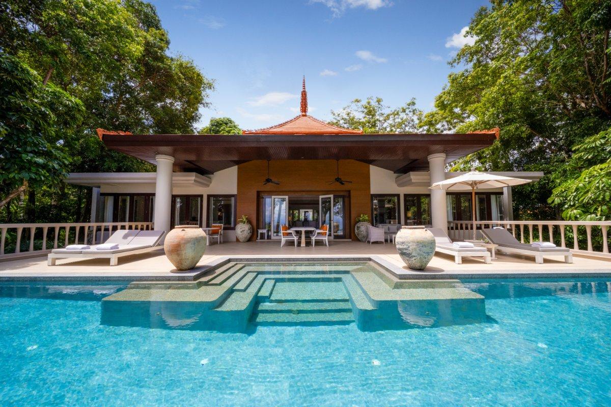 Interior view of 2 Bedroom Ocean View Luxury Villa for Sale at Trisara Resort - Villa 36