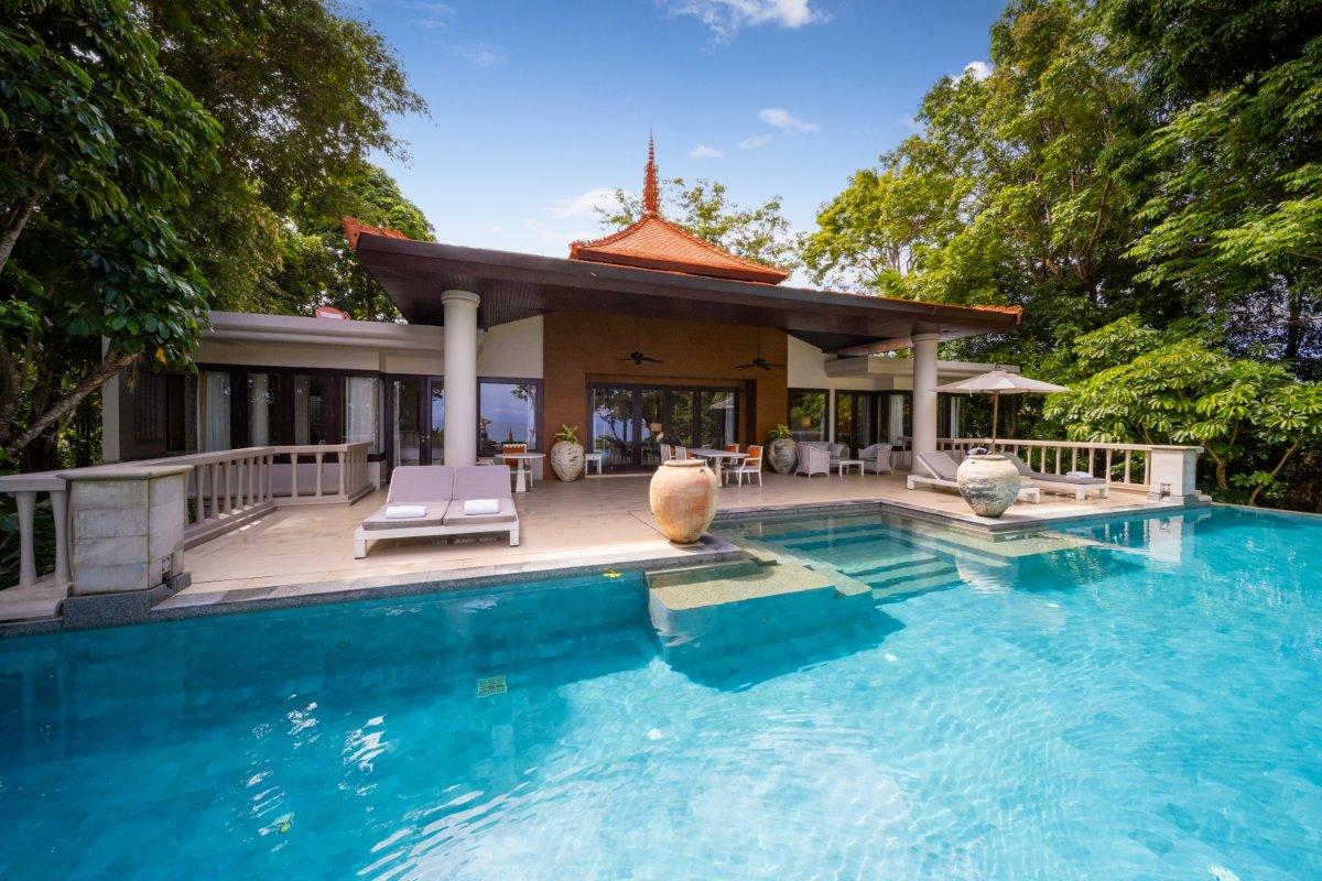 Interior view of 2 Bedroom Ocean View Luxury Villa for Sale at Trisara Resort - Villa 36
