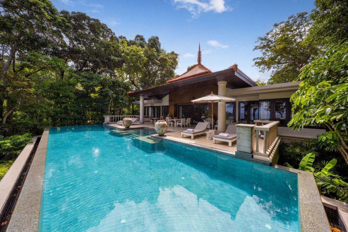 Interior view of 2 Bedroom Ocean View Luxury Villa for Sale at Trisara Resort - Villa 36